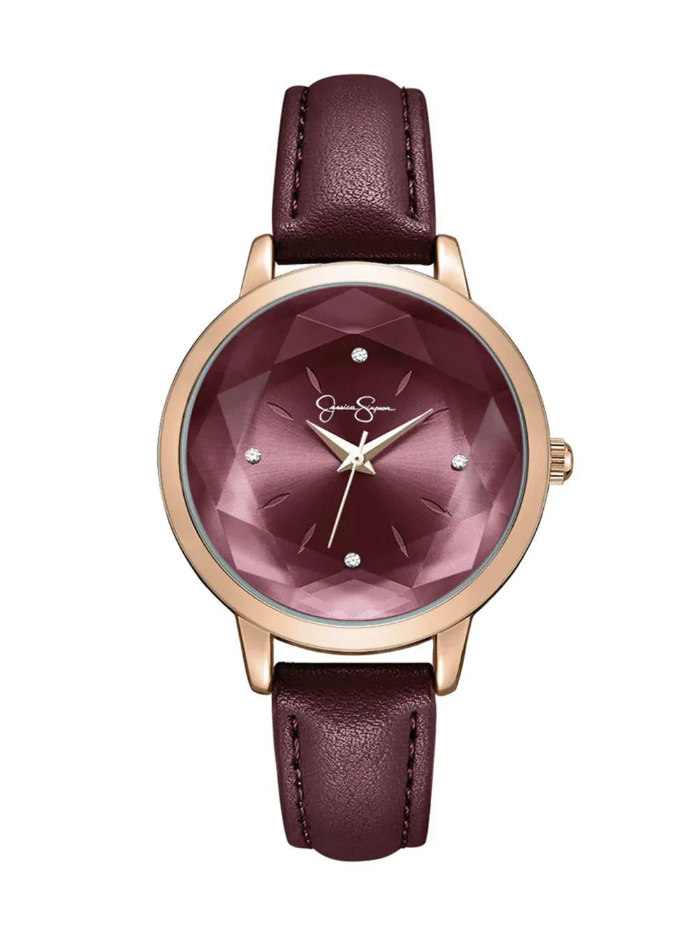 JESSICA SIMPSON - Reloj De Cristal Facetado